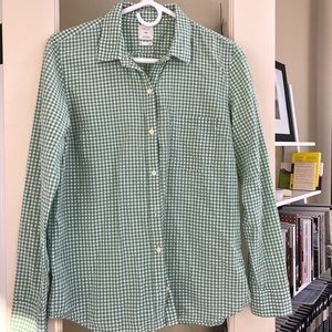 Fitted Boyfriend Button Down Shirt